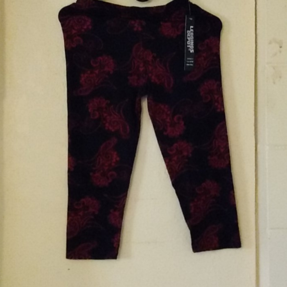 Multi Print Capri Leggings